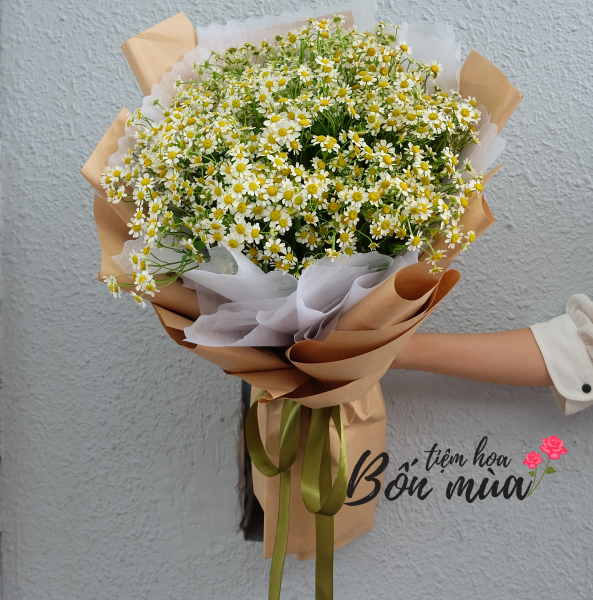 Bó hoa cúc tana - Hương Đồng Nội