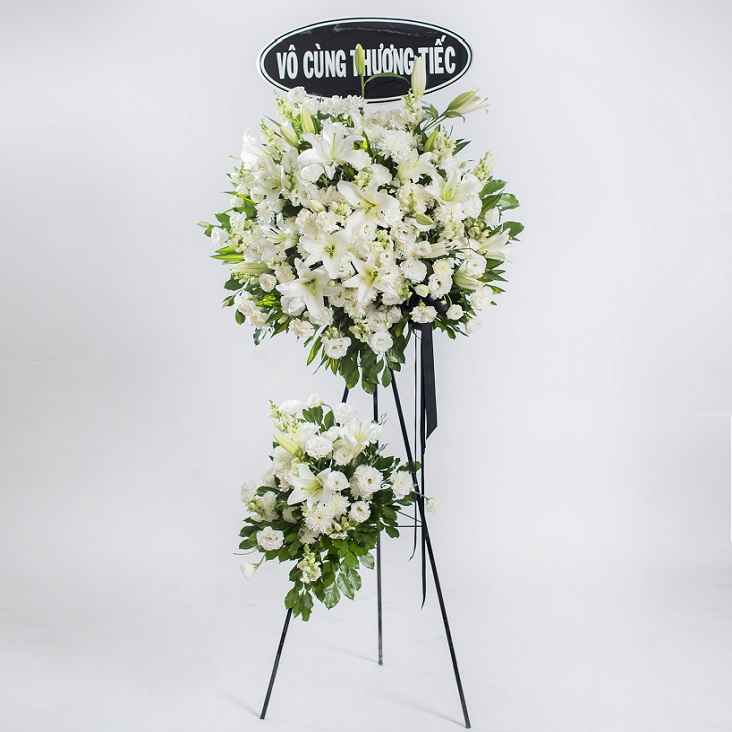 hoa viếng đám tang người già
