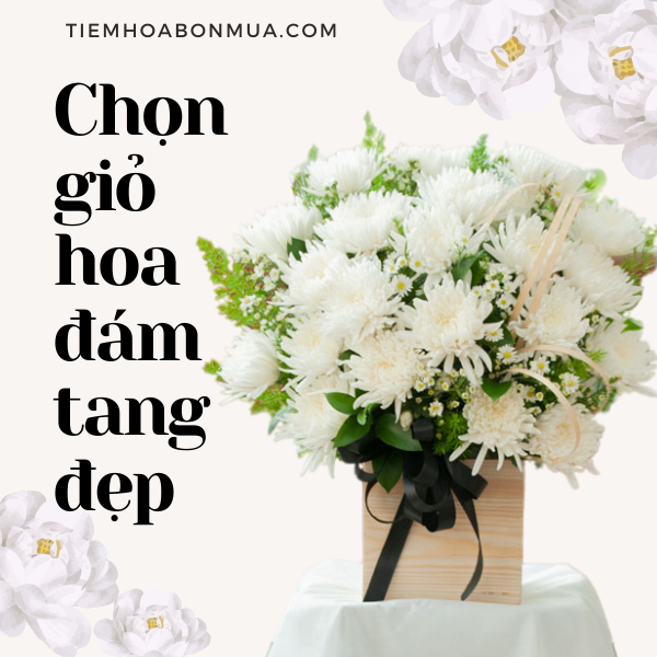 giỏ hoa đám tang